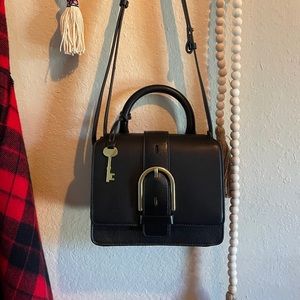 Fossil Wiley Top Handle Black